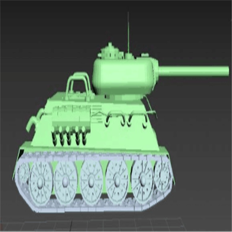 琼海充气军用坦克模型